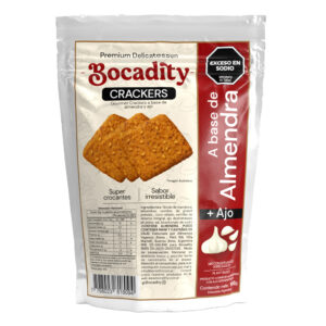 Bocadity Crackers x 100g Ajo